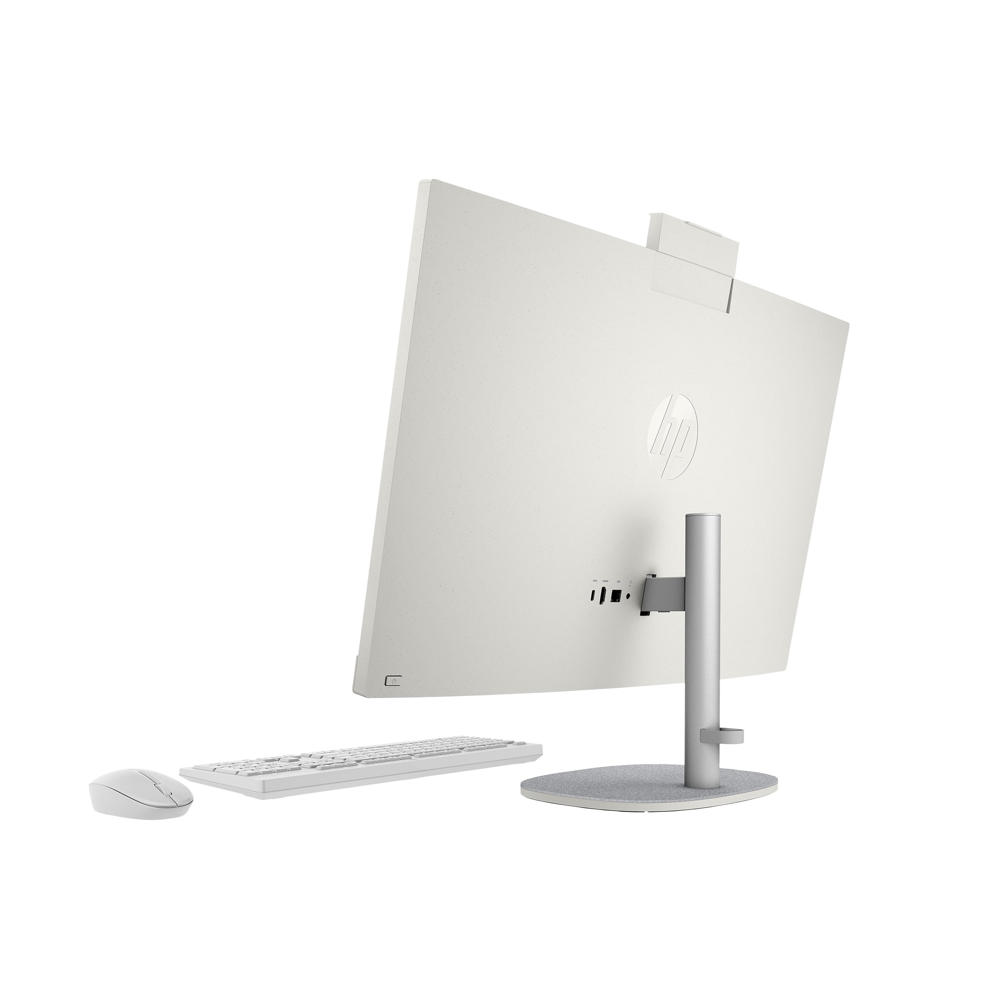 Alt View 11. HP - 27" Full HD Touch-Screen All-in-One with Adjustable Height - Intel Core Ultra 7 - 16GB Memory - 1TB SSD - Shell White.