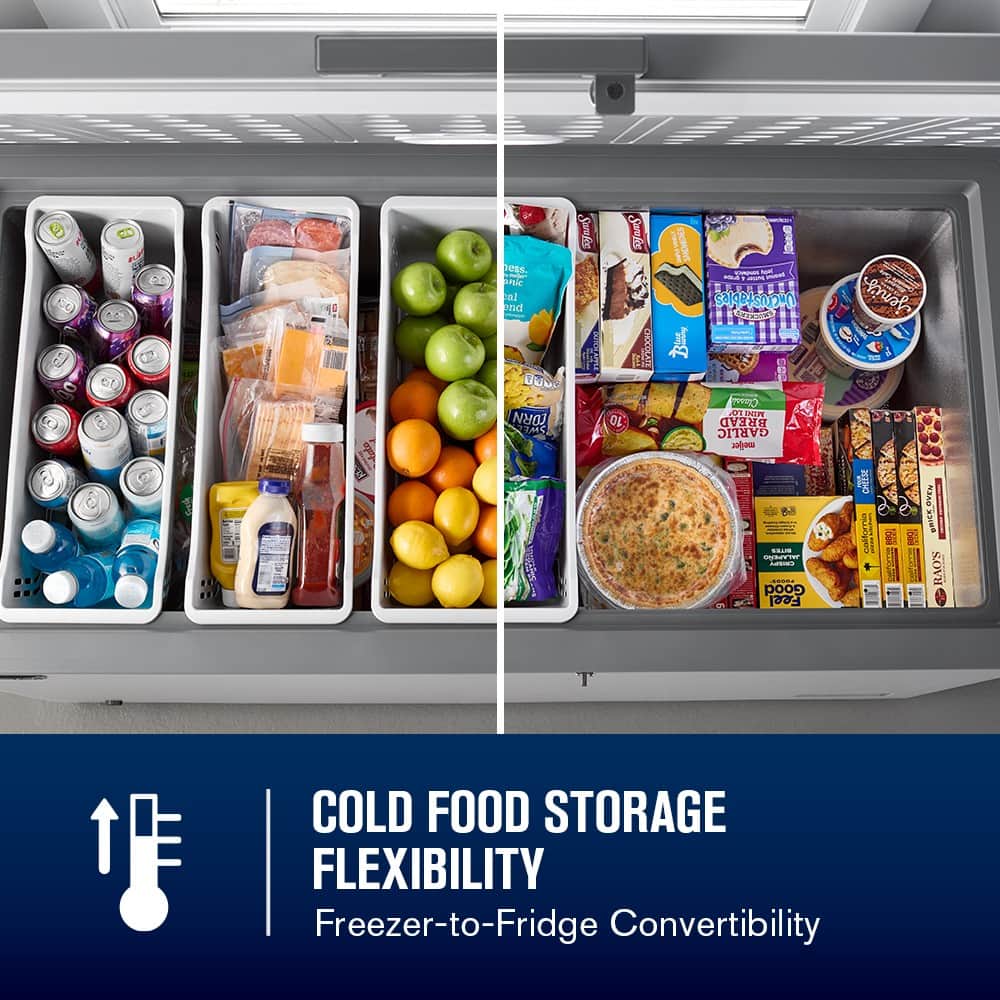 Maytag 16 Cu. Ft. Garage Ready Chest Freezer with Freezer to