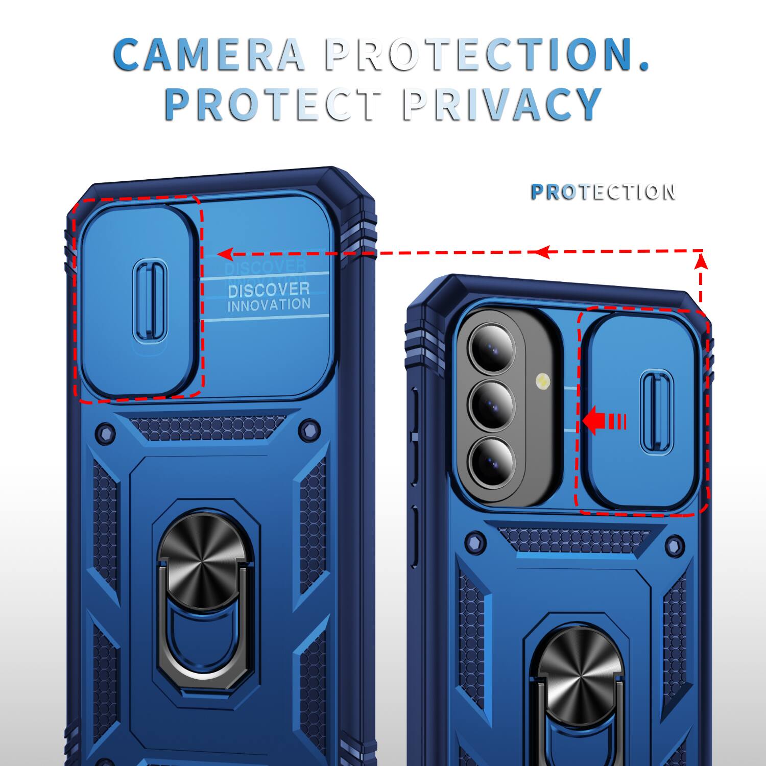 CAMERA PROTECTION. PROTECT PRIVACY  
PROTECTION  
DISCOVER INNOVATION