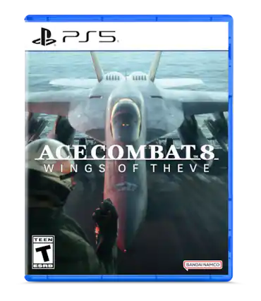 PS5. ACE COMBAT 8 TM WINGS OF THE VE TEEN T ESRB BANDAI NAMCO - T (Teen 13+)