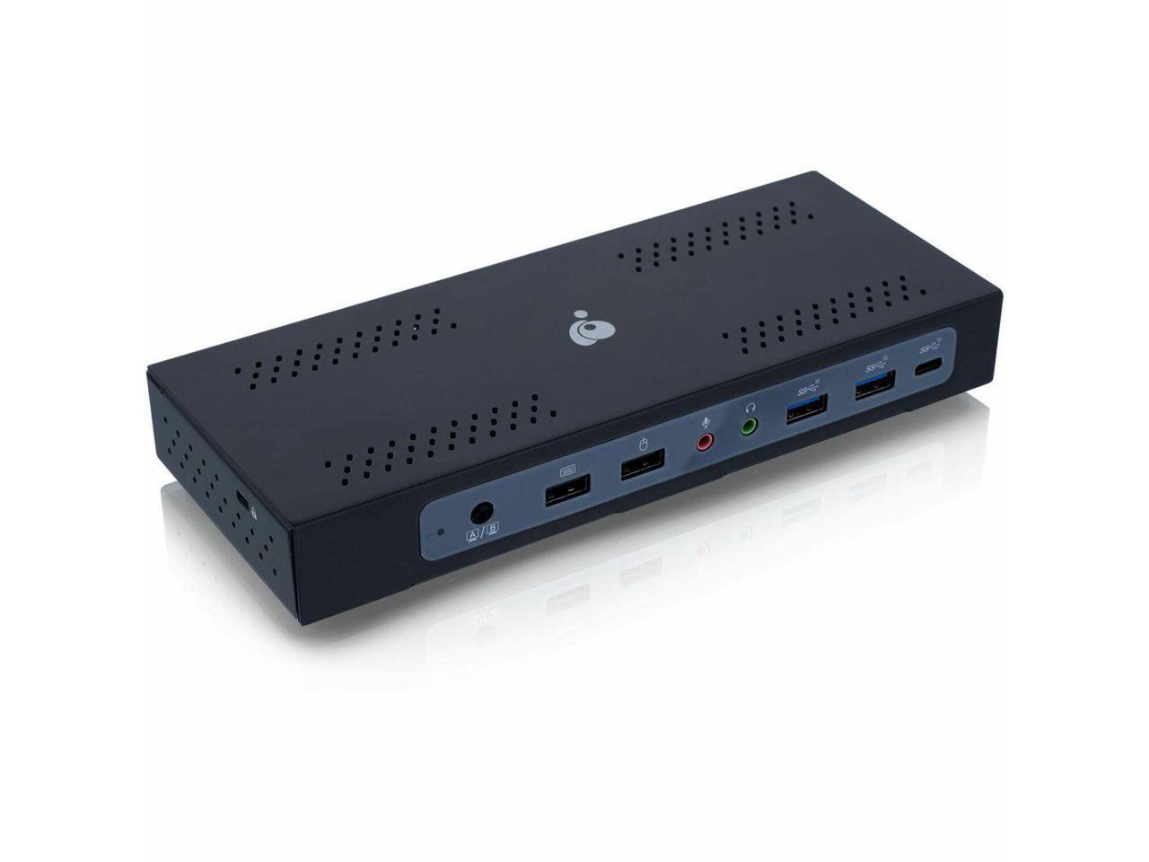 Alt View 1. IOGEAR - IOGEAR Dock Pro Duo USB-C Docking Station - GUD3CDHTAA.