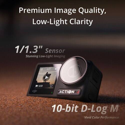 Premium Image Quality, Low-Light Clarity  
1/1.3" Sensor  
Stunning Low-Light Imaging  
28 0612 - 4K30  
10-bit D-Log M  
Vivid Color Performance