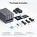 Package Includes
1. NASync DXP4800 x 1
2. After-sales Card x 1
3. User Manual x 1
4. SSD Silicone Pads x 2
5. Hard Drive Tray Keys x 2
6. Screws & Screwdriver x 1
7. Ethernet Cable (CAT 7) x 2
8. Power Adapter (DC 12V/5A) x 1