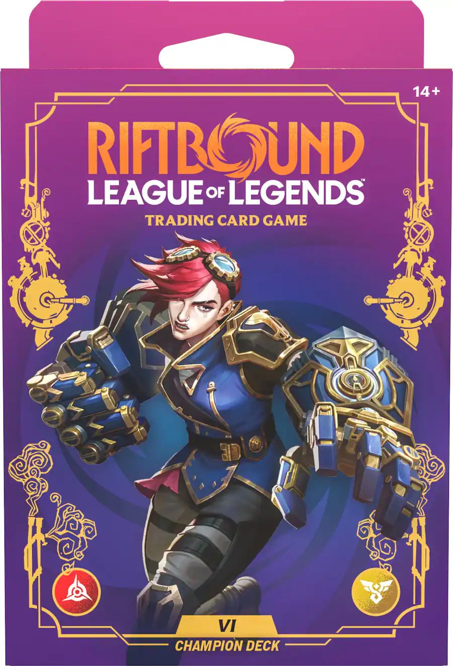 Vi Riftbound Promo Card Riftbound League of Legends Trading Card Game: Unleashed Champion Deck ...