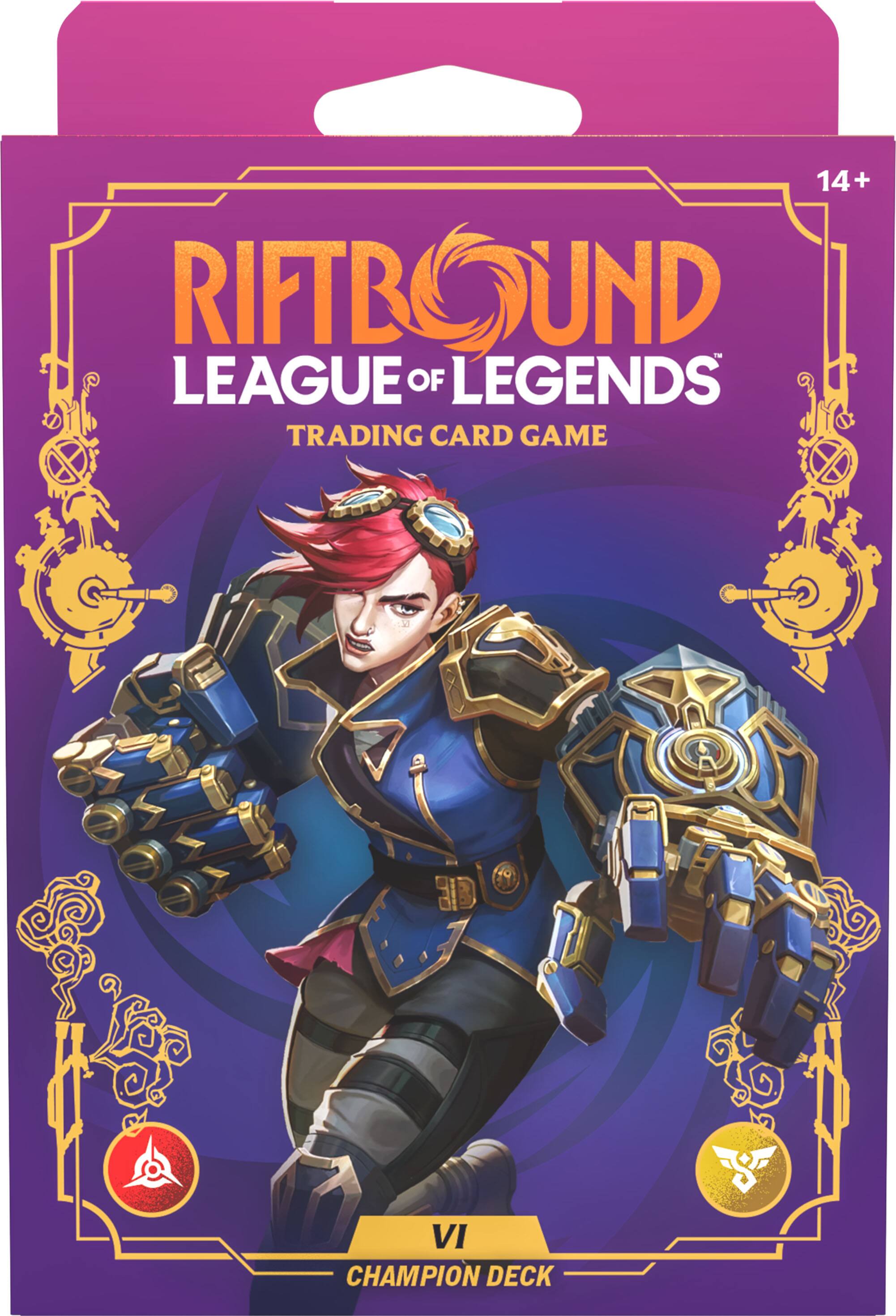 14+ RIFTBOUND LEAGUE OF LEGENDS TRADING CARD GAME VI CHAMPION DECK
