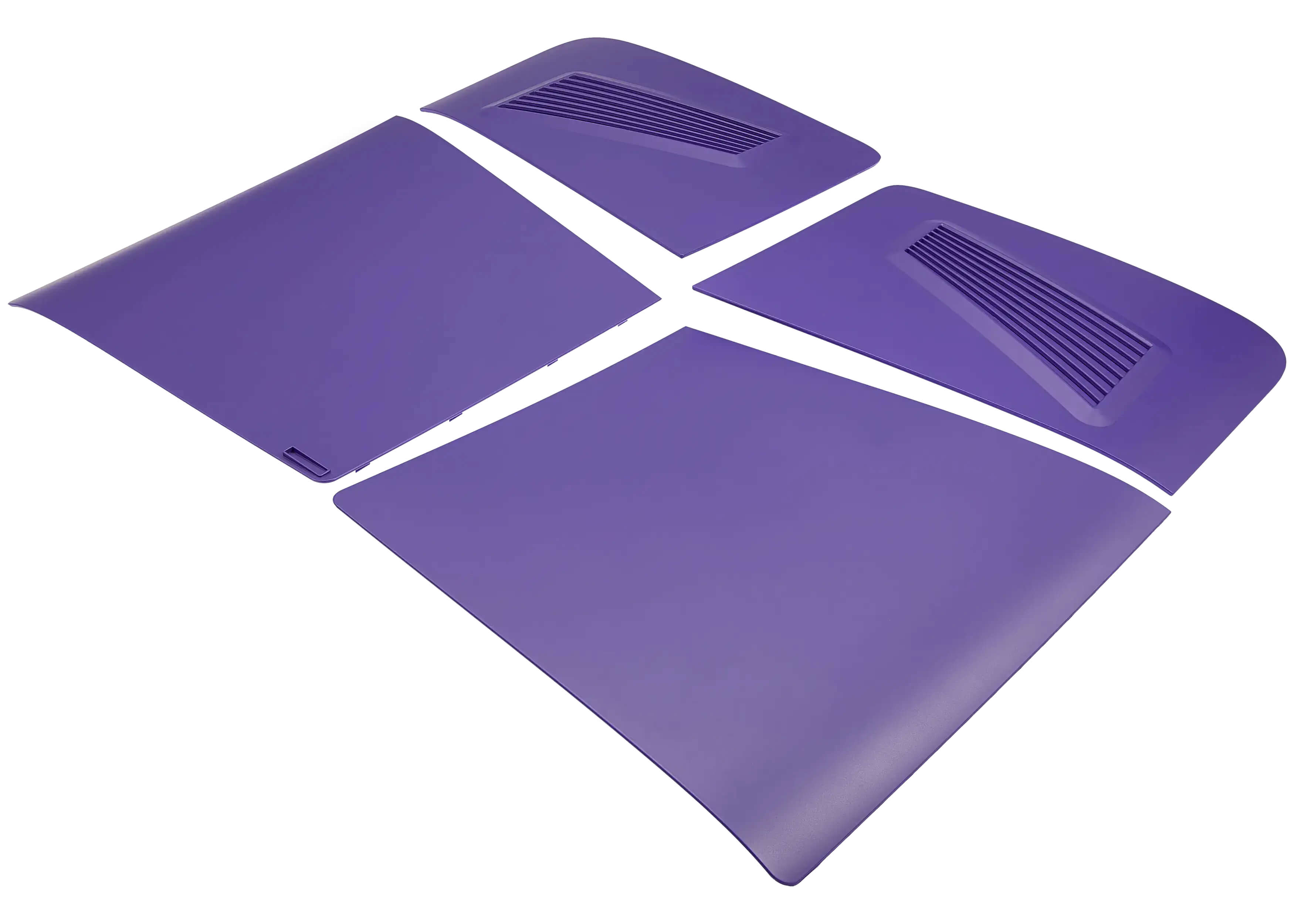 Alt View 1. MobileSentrix - Console Shell Faceplate Covers Replacement Compatible For PlayStation 5 Pro PS5 Pro (D-015) (Digital Edition) - Purple - Purple.