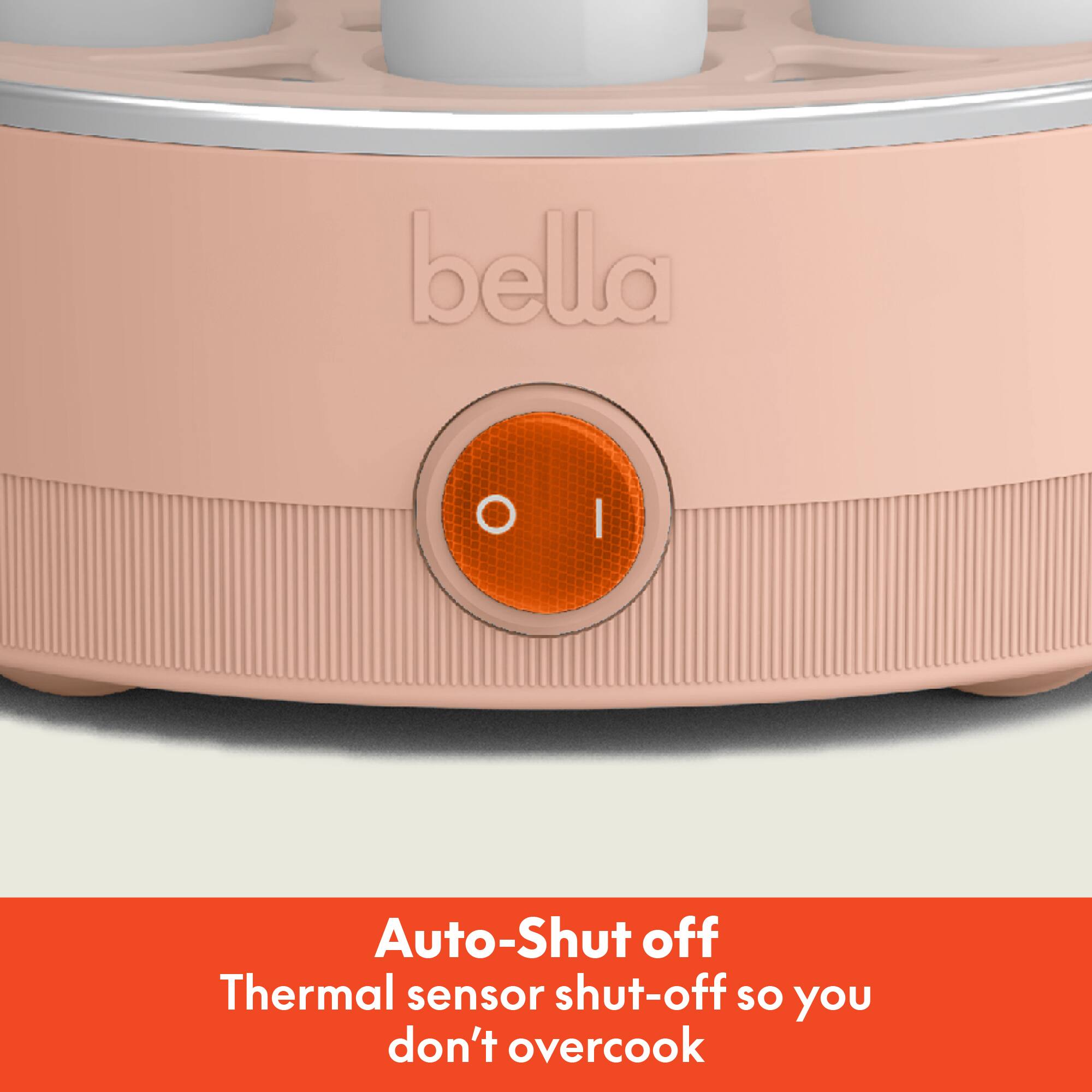 Auto-Shut off  
Thermal sensor shut-off so you don't overcook