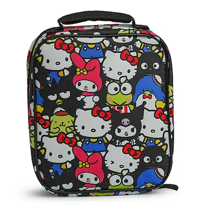 Front. Hello Kitty - Sanrio Hello Kitty and Friends Insulated Lunchbox - Multi-Colored.