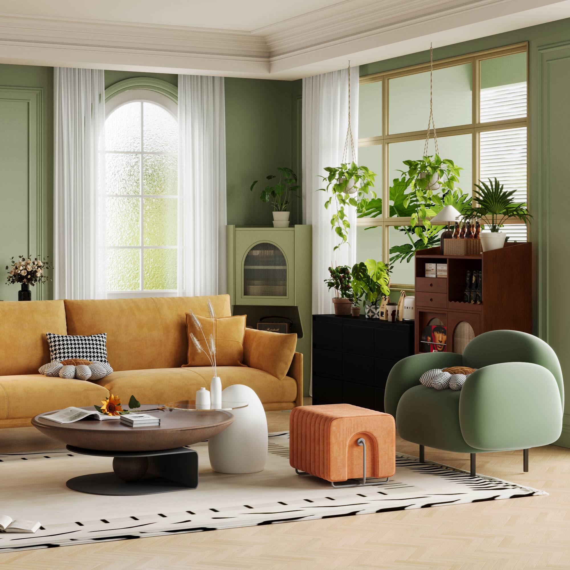 Alt View 5. Famapy - Famapy Horizontal Dresser: Minimalist Storage Redefined - Black.