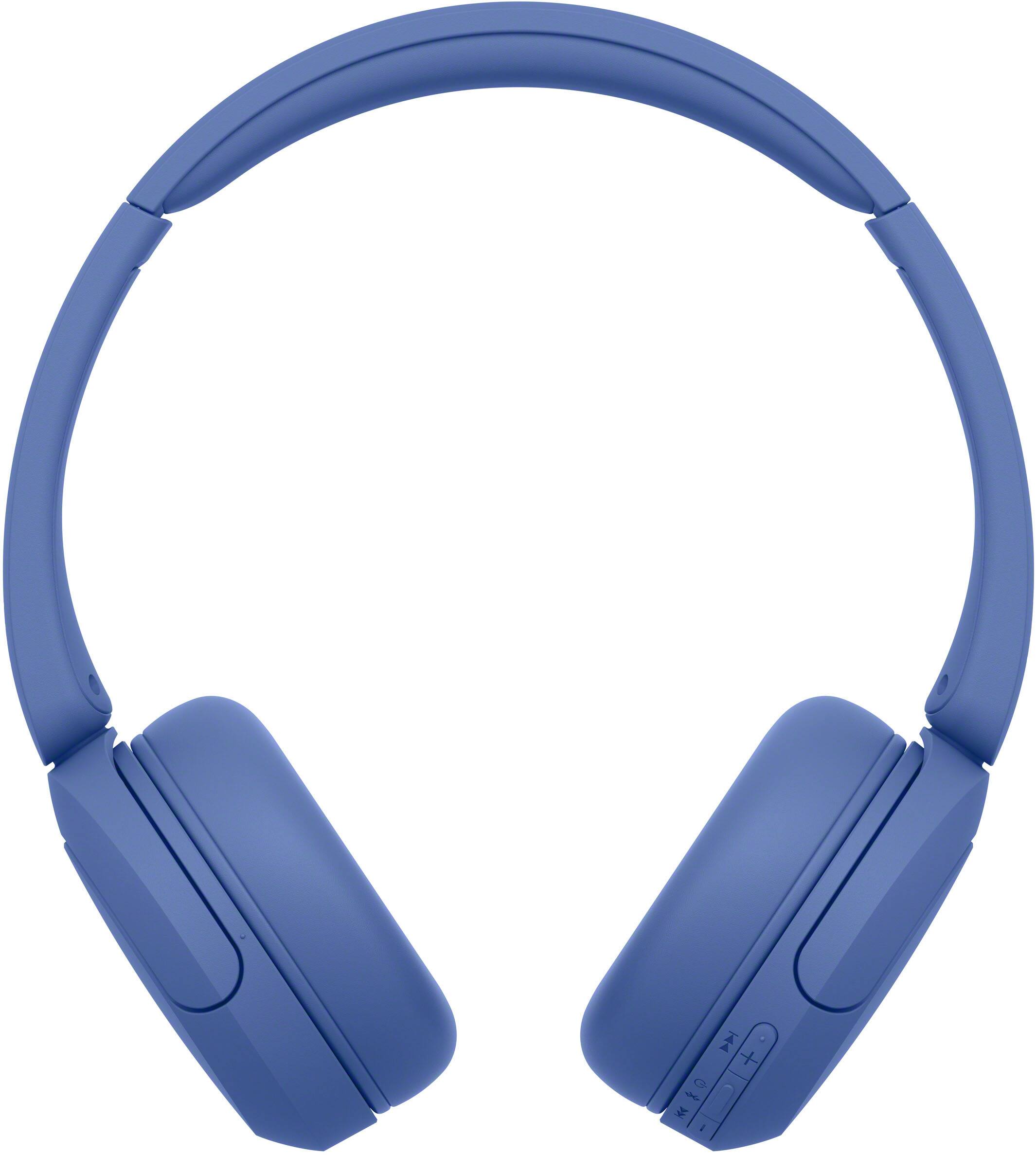 Back. Sony - WH-CH530 Wireless Headphone with Microphone - Cobalt.
