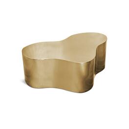 Meridian Furniture - Tevere Coffee Table - Brushed Gold