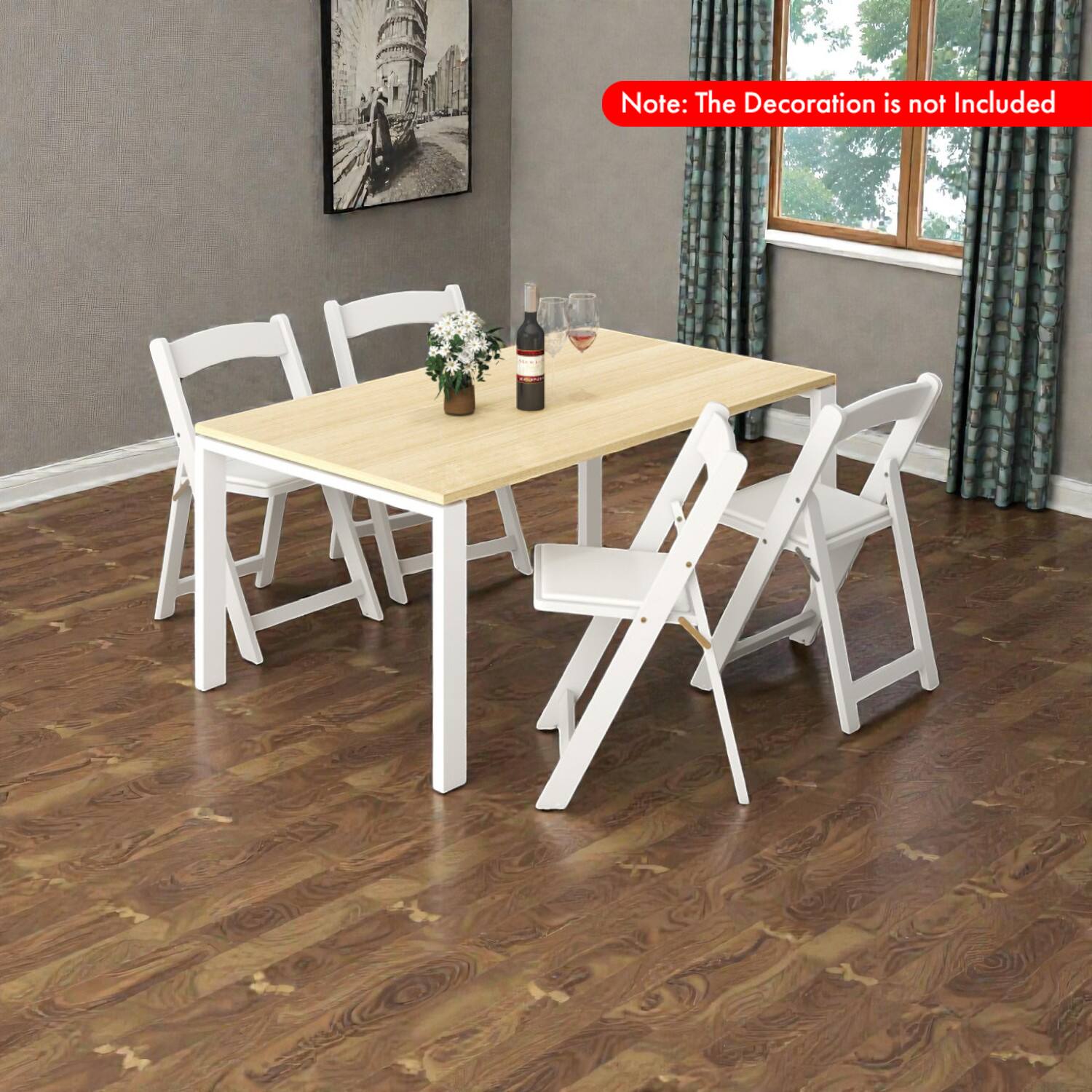 Note: The Decoration is not Included