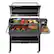 Alt View 19. Weber - SmokeFire EX6 (2nd Gen) Wood Fired Pellet Grill - Black.