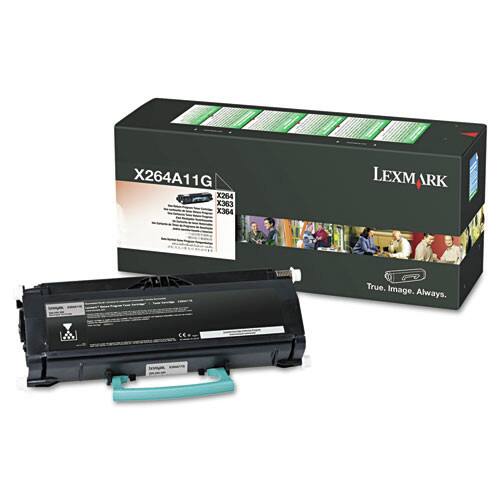 Lexmark - X264A11G Return Program 3,500 Page-Yield Toner - Black price history on PriceWatchPro