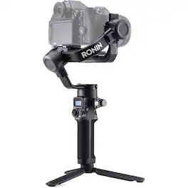 DJI - Refurbished Excellent - RSC 2 Gimbal 3-Axis Stabilizer for DSLR Cameras - Black