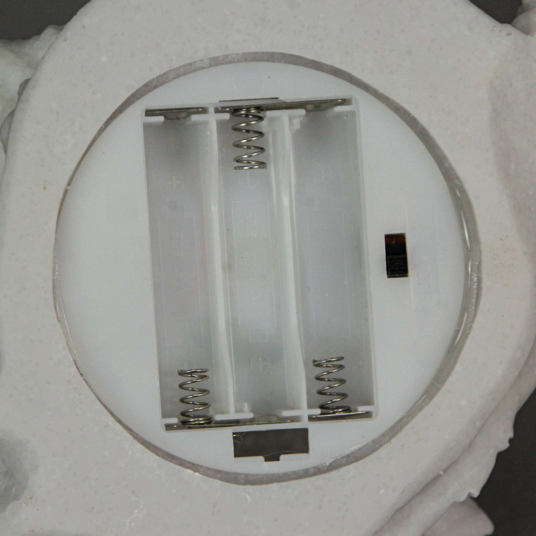 Alt View 5. Contrast Inc. - 8 Inch Resin LED Frog Conch Shell Accent Lamp Decorative Sea Table Light Nautical Home Decor - White.