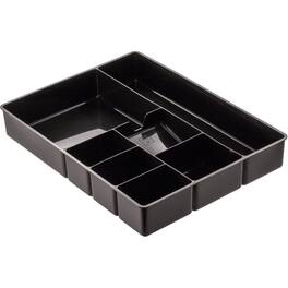 Officemate - Deep Desk Drawer Tray 7 Compartment(s) 2.25" Height x 11.50" Width x 15.13" Length 1 Each - Black