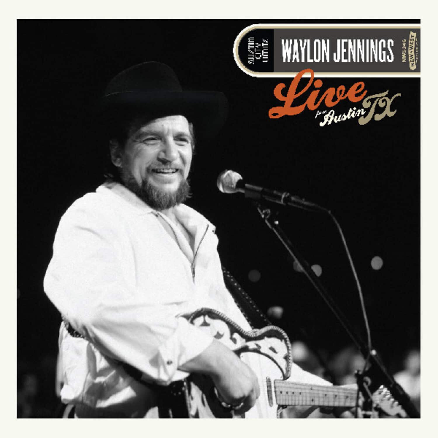 Waylon Jennings - Live From Austin, TX '84  (Red Cassette)   - CASSETTES