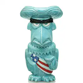 Beeline Creative - Geeki Tikis The Muppets Sam Eagle Tricorne Hat Ceramic Mug | Holds 22 Ounces - Blue