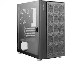 Antec - NX200M Micro-ATX Tower, Mini-Tower Case with 120mm Fan, Mesh Vent, Black - Black
