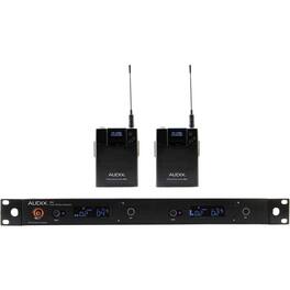 Audix - Performance Series AP42 BP-A Wireless System, Includes R42 Receiver, 2x B60 Body Pack Transmitter, No Microphone,