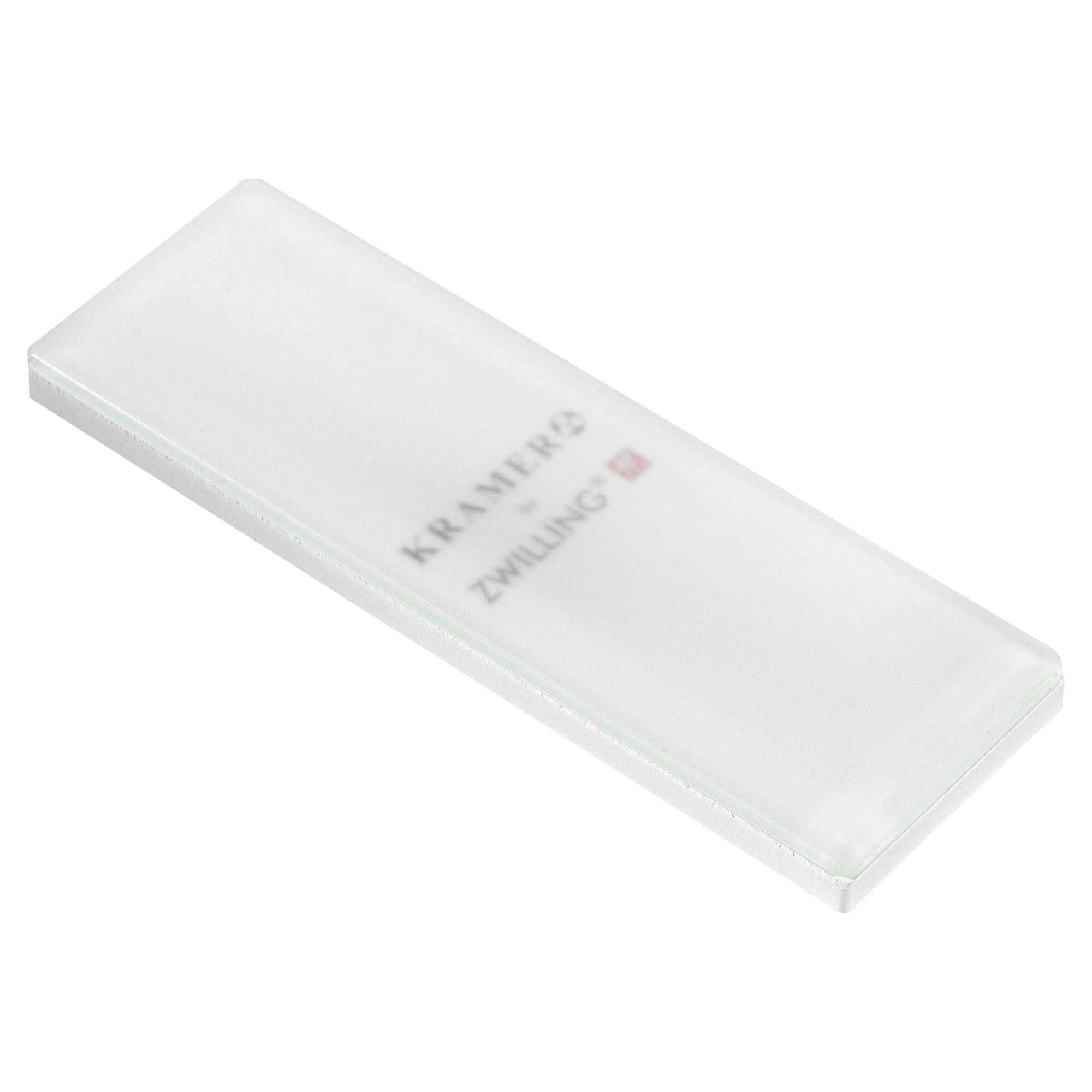 KRAMER by ZWILLING 10000 Grit Glass Water Sharpening Stone White 34999 ...