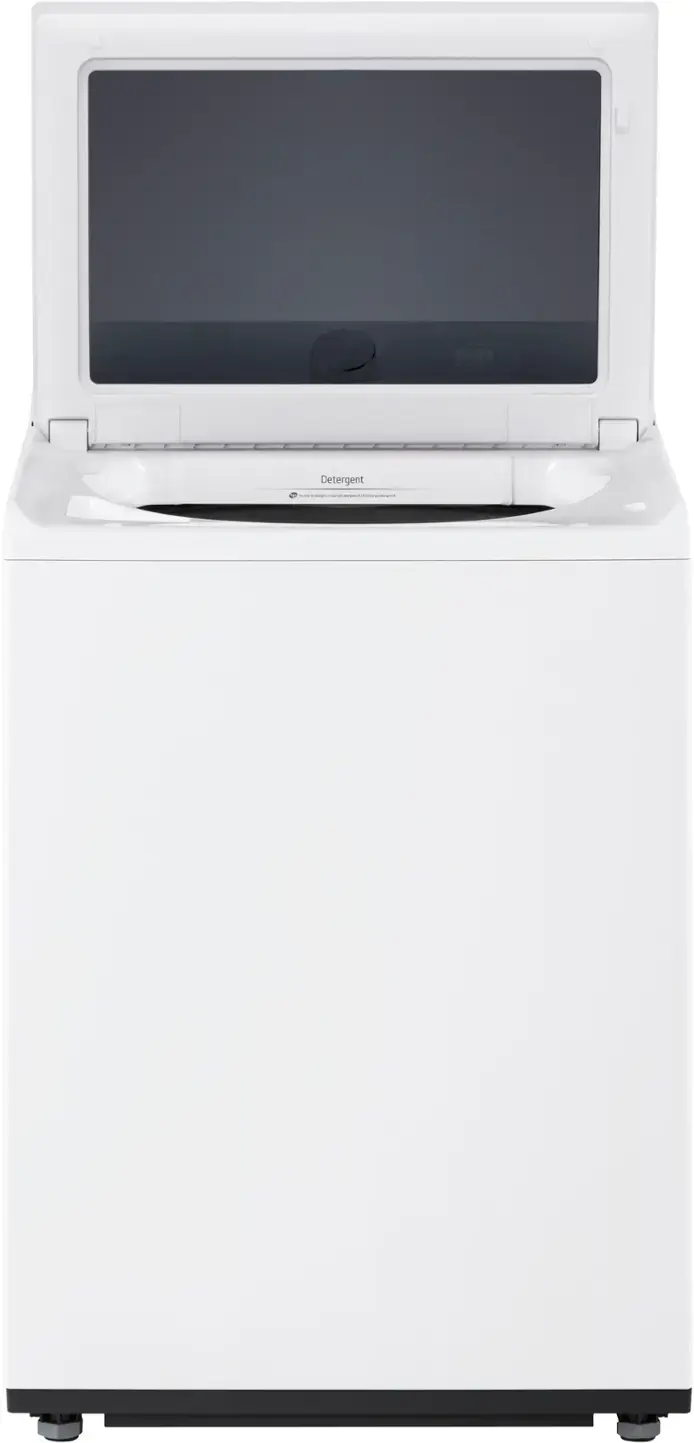 Alt View 13. LG - 4.8 Cu. Ft. High-Efficiency Smart Top Load Washer with EasyUnload - Alpine White.