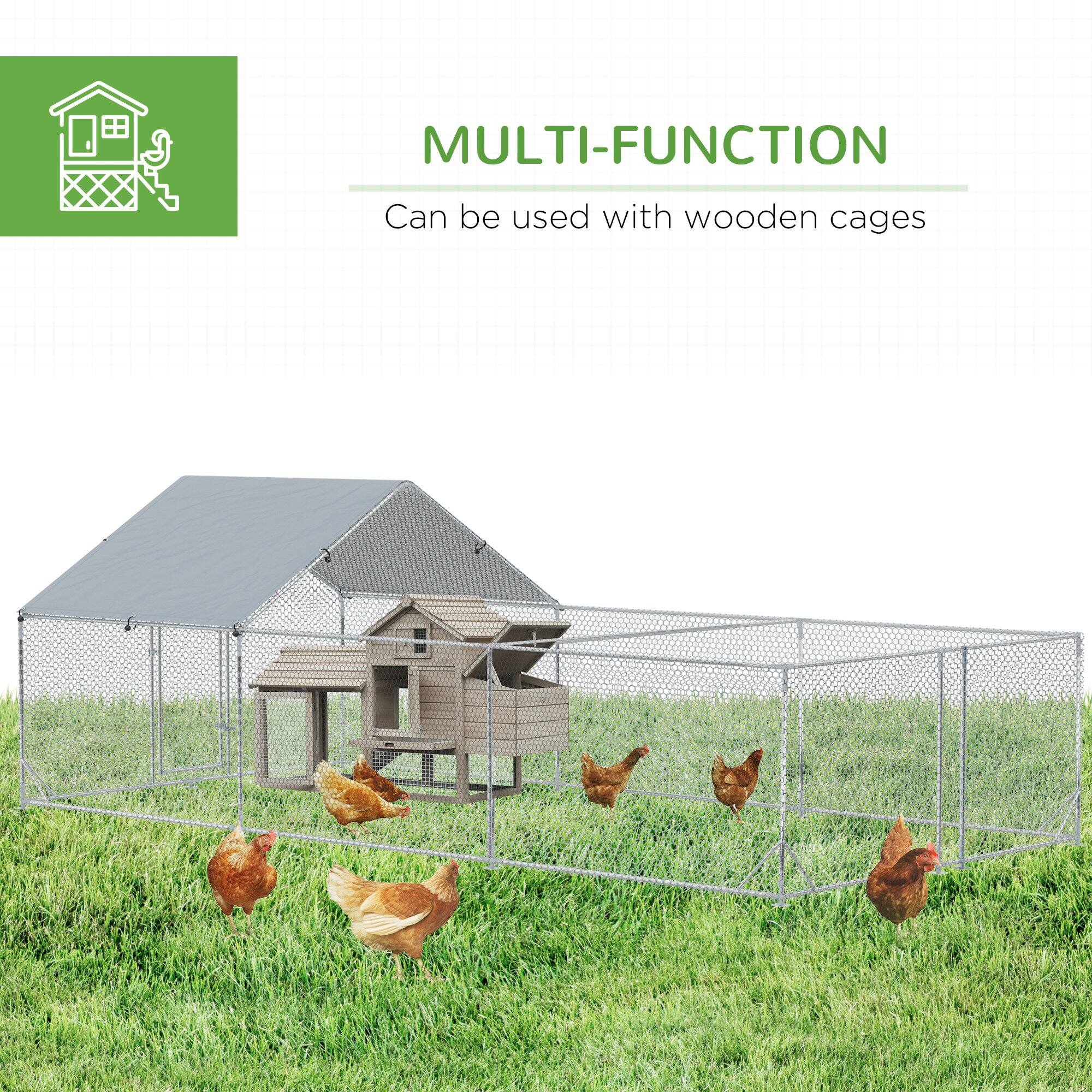 MULTI-FUNCTION  
Can be used with wooden cages