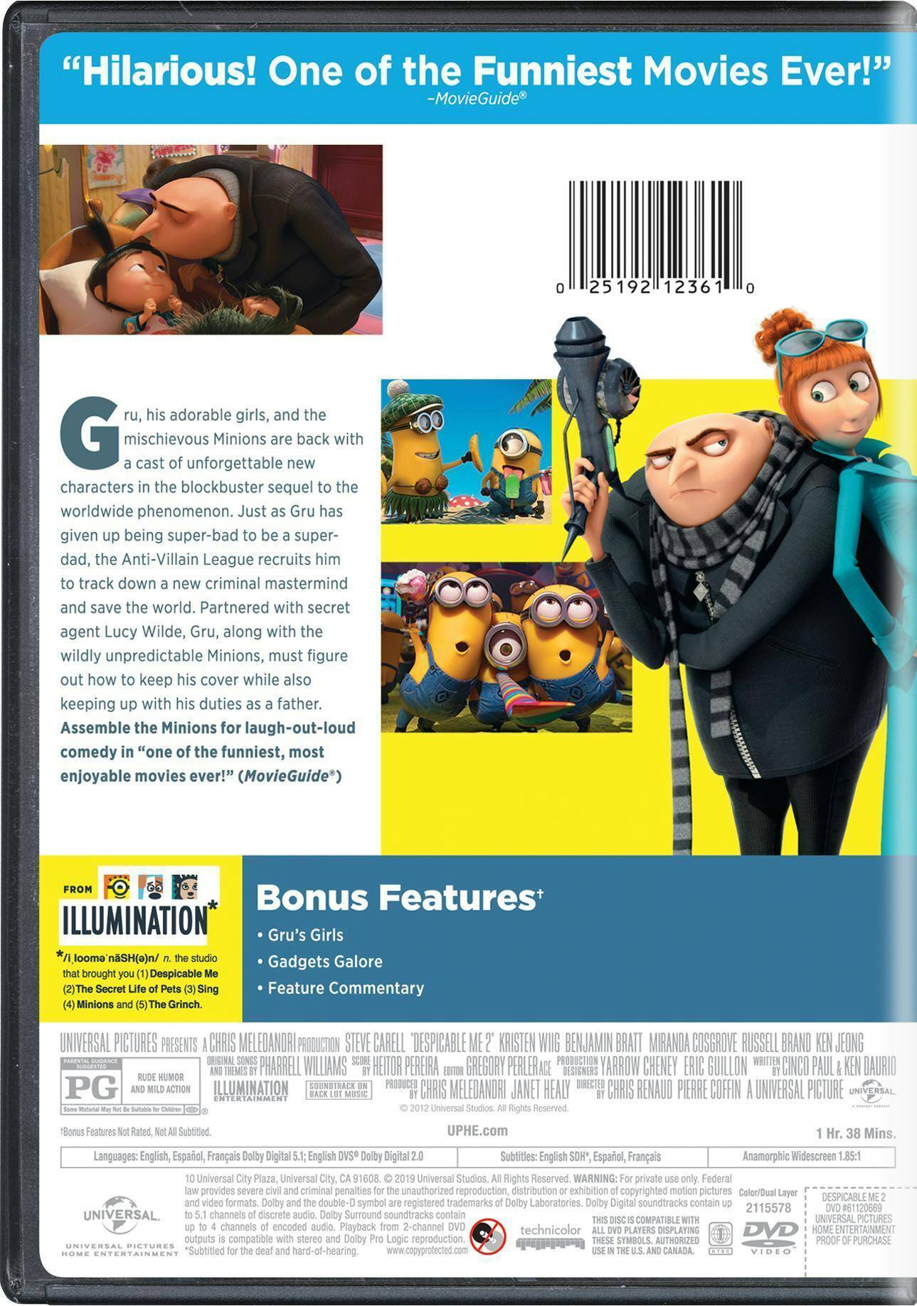 Angle. Despicable Me 2 [DVD].