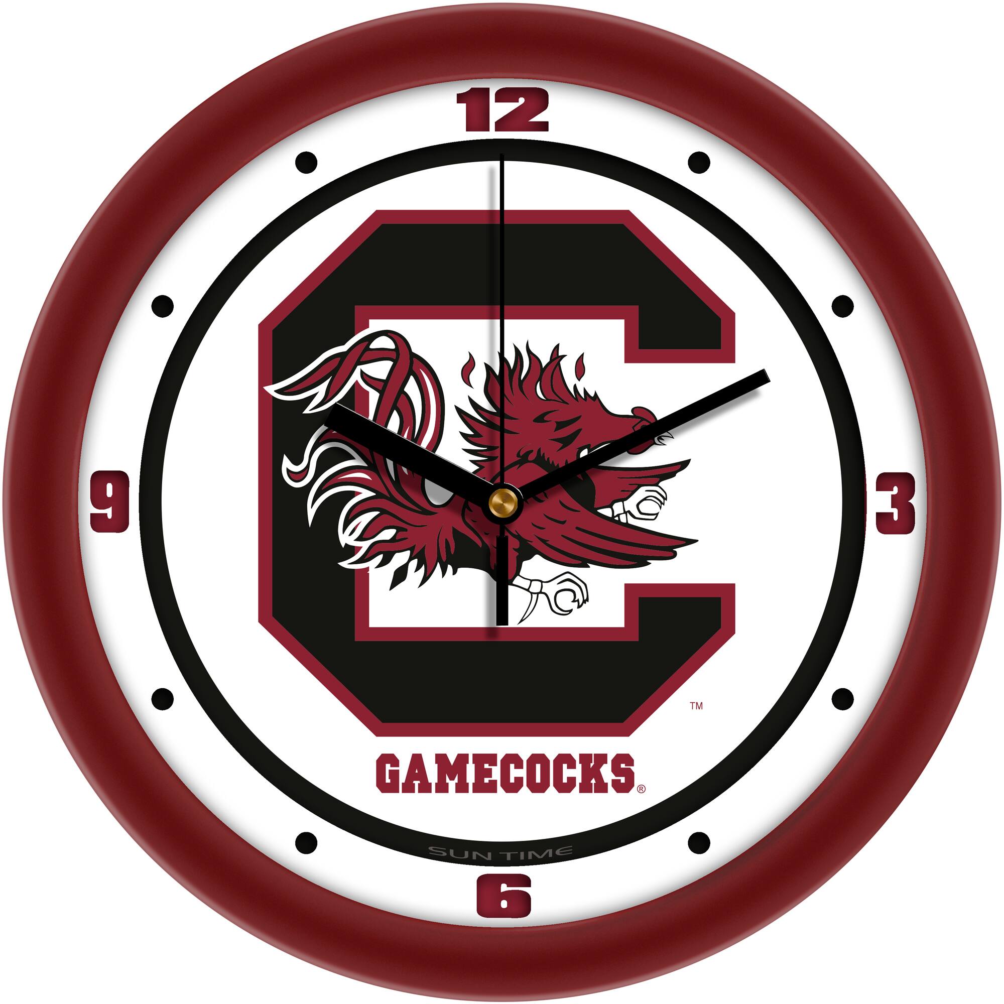 12 9 TM 3 GAMECOCKS. SUN TIME 6