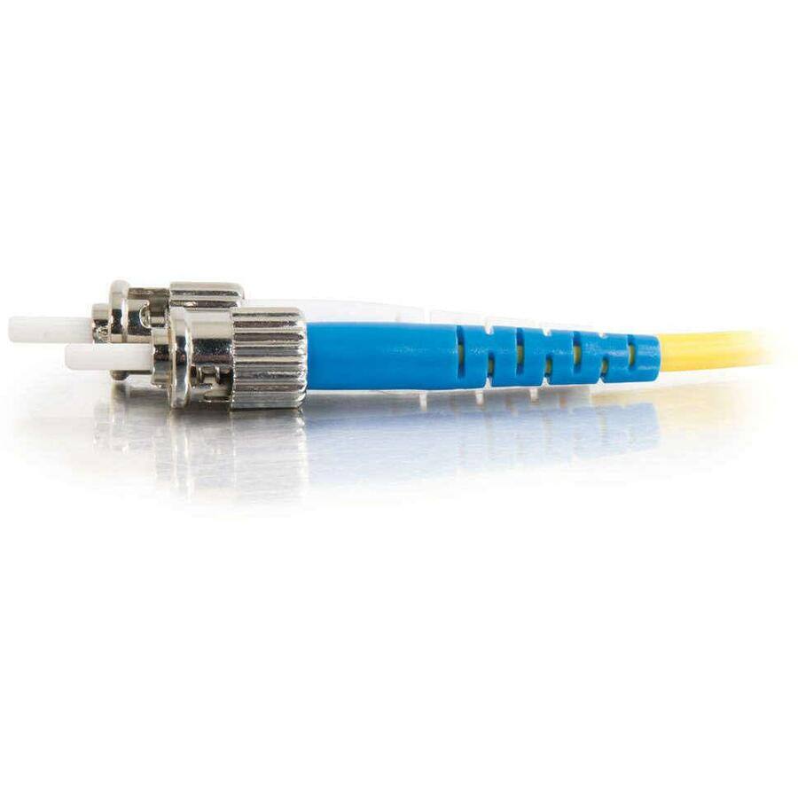 Front. C2G - C2G Fiber Optic Duplex Patch Cable - 13.12 ft Fiber Optic Network Cable - First End: 2 x ST - Male - Second End: 2 x ST.