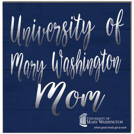 Jardine - University of Mary Washington Eagles 10'' x 10'' Mom Plaque - Navy