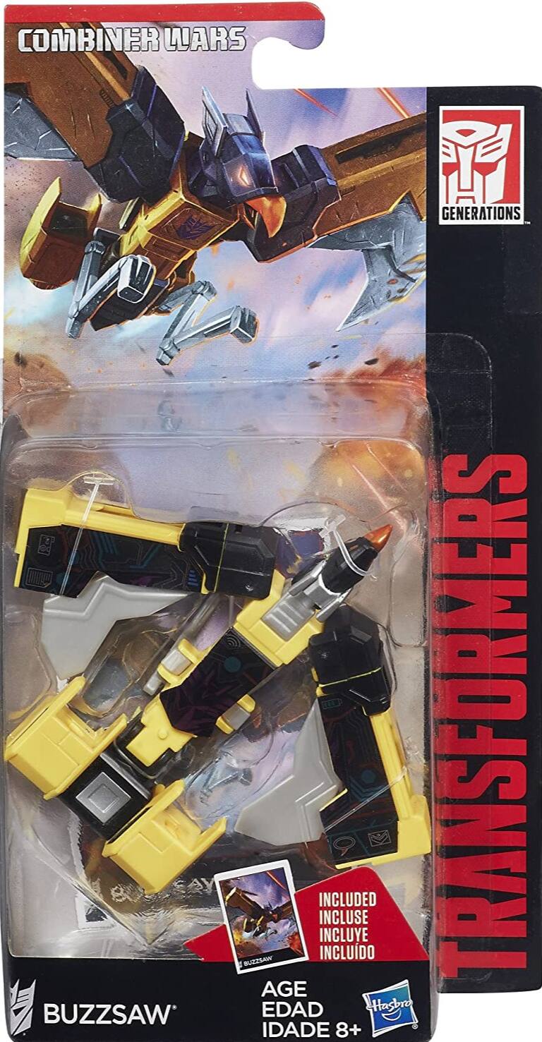 COMBINER WARS  
GENERATIONS  
BUZZSAW  

INCLUDED  
INCLUSE  
INCLUYE  
INCLUIDO  

AGE  
EDAD  
IDADE  
8+  

Hasbro