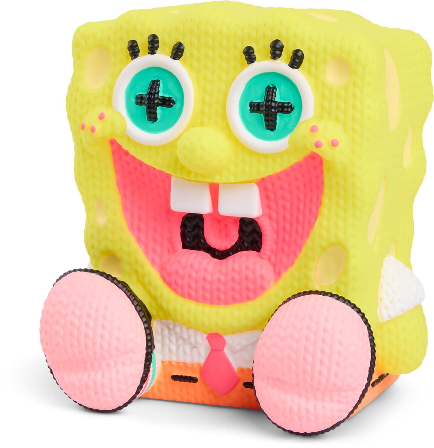 Alt View 1. Handmade by Robots - SpongeBob SquarePants - SpongeBob SquarePants Blacklight Limited Edition Vinyl Figure – Handmade by - COLLECTIBLES - Multicolor.