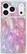 Front. FLAUNT - Square Case with MagSafe for Apple iPhone 17 Pro - Pink Mother of Pearl.
