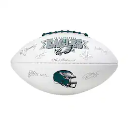 Logo Brands - Philadelphia Eagles Legends Signature Football - Teal