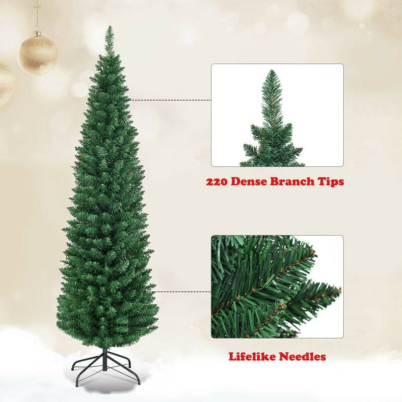 220 Dense Branch Tips  
Lifelike Needles