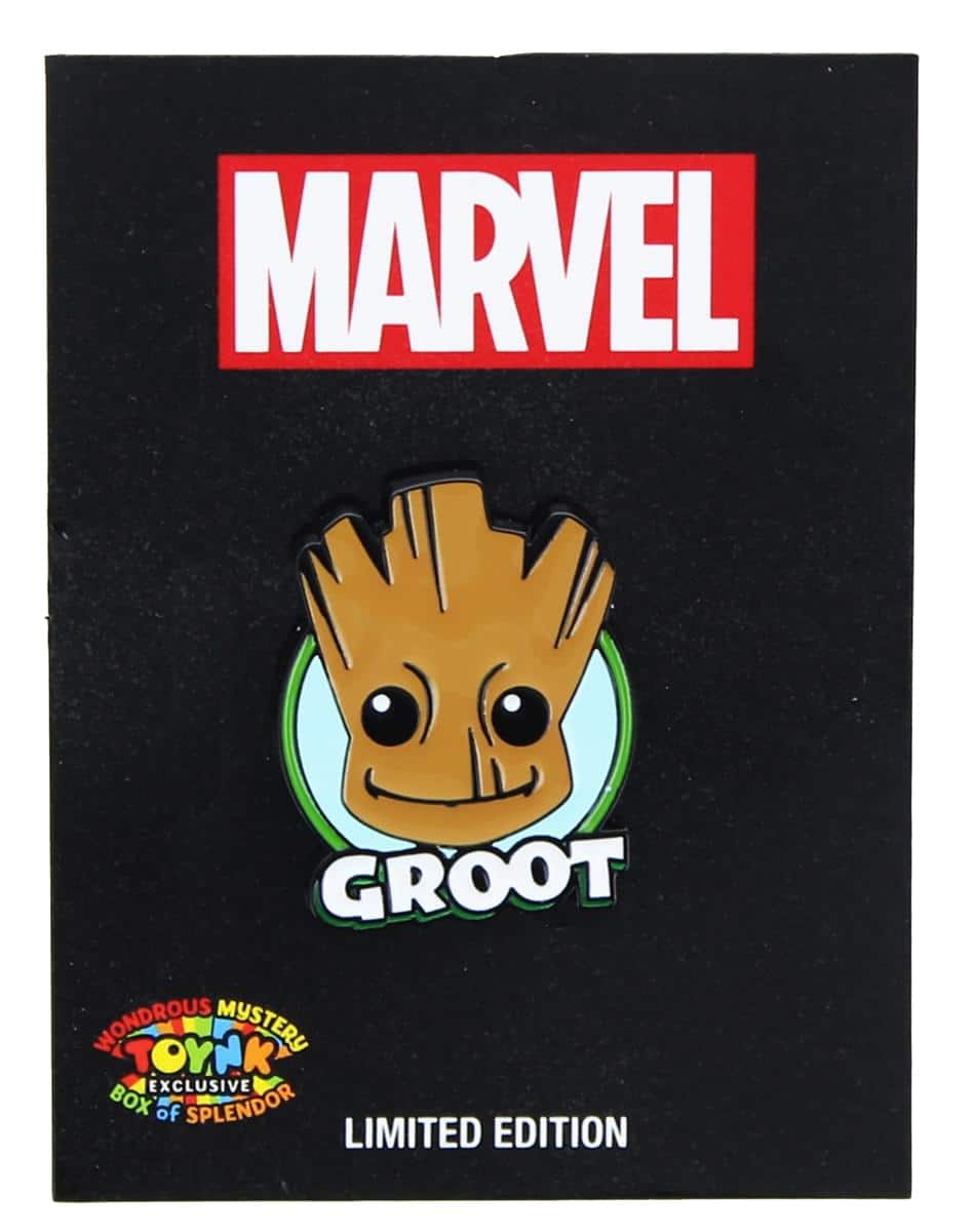 Marvel - Guardians of the Galaxy Groot Pin Toynk Exclusive - Brown