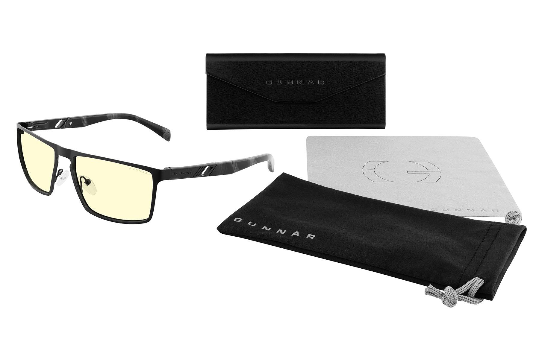 Alt View 9. GUNNAR - GUNNAR Computer Glasses  -  Fremont, Onyx, Clear Pro Lens - Blue Light Blocking, For Graphic Designers/Photographers - Onyx.