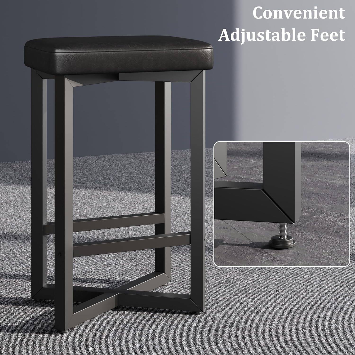 Convenient Adjustable Feet