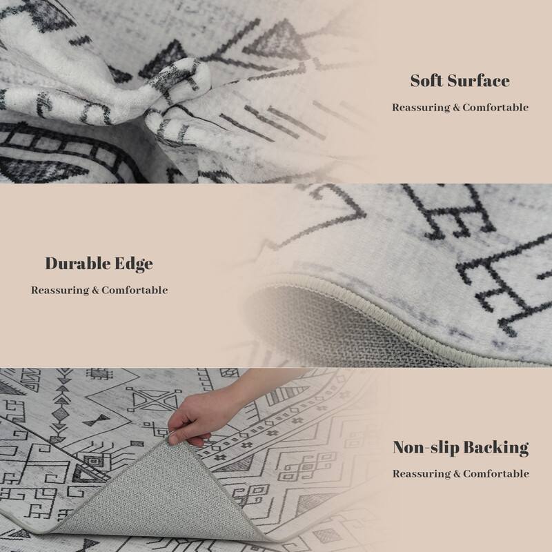 - Soft Surface  
  Reassuring & Comfortable

- Durable Edge  
  Reassuring & Comfortable

- Non-slip Backing  
  Reassuring & Comfortable