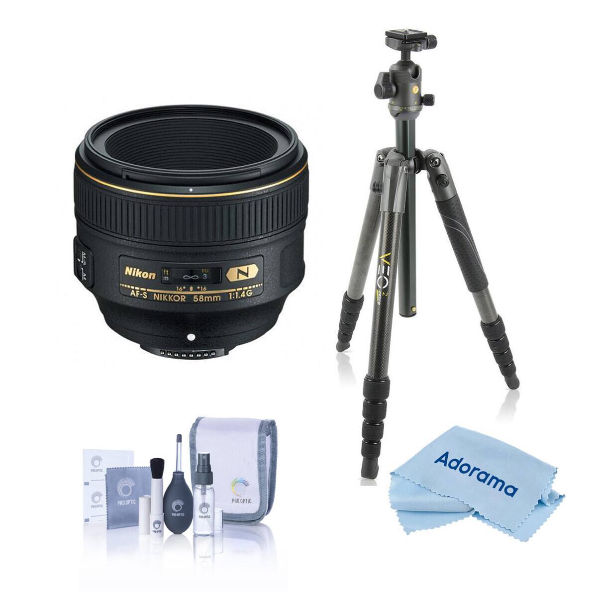 Nikon ft N m 3 16 I $16 AF-S NIKKOR 58mm 1:1.4G

PRO OPTIC
PRESPIC
PRO OPTIC
Adorama