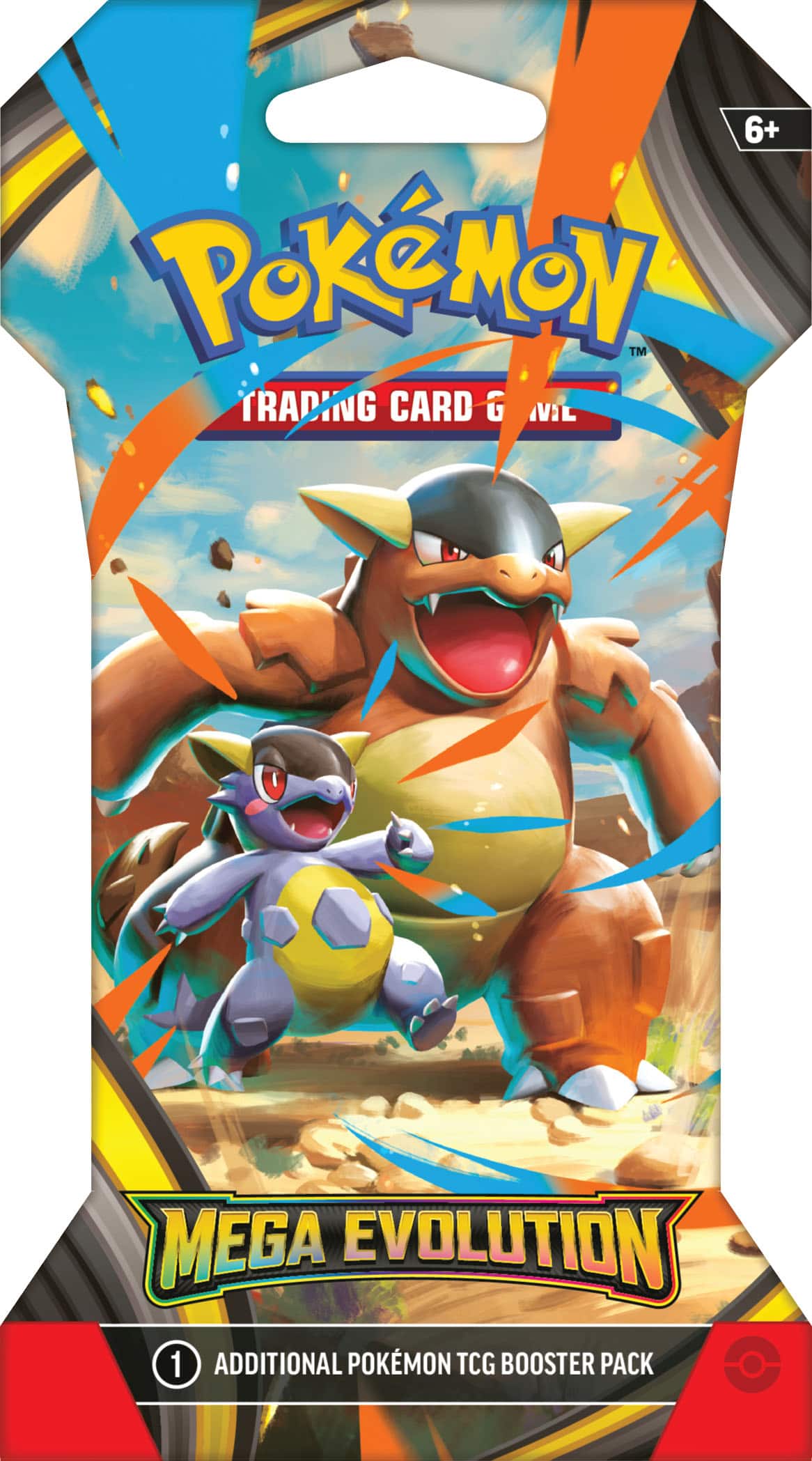 6+ Pokémon TRADING CARD G IL MEGA EVOLUTION 1 ADDITIONAL POKÉMON TCG BOOSTER PACK