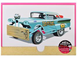 Skill 2 Model Kit of 1958 Edsel Funny Car "Unreal" 1/25 Plastic Model Kit by AMT