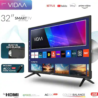 Supersonic 32 inch DLED Smart HDTV with DVD Player ATSC and NTSC Supersonic 32 inch DLED Smart HDTV with DVD Player ATSC and NTSC