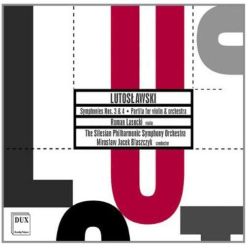 W. Lutoslawski - Symphony 3 & 4 / Partita for Violin & Orchestra   - COMPACT DISCS [CD]