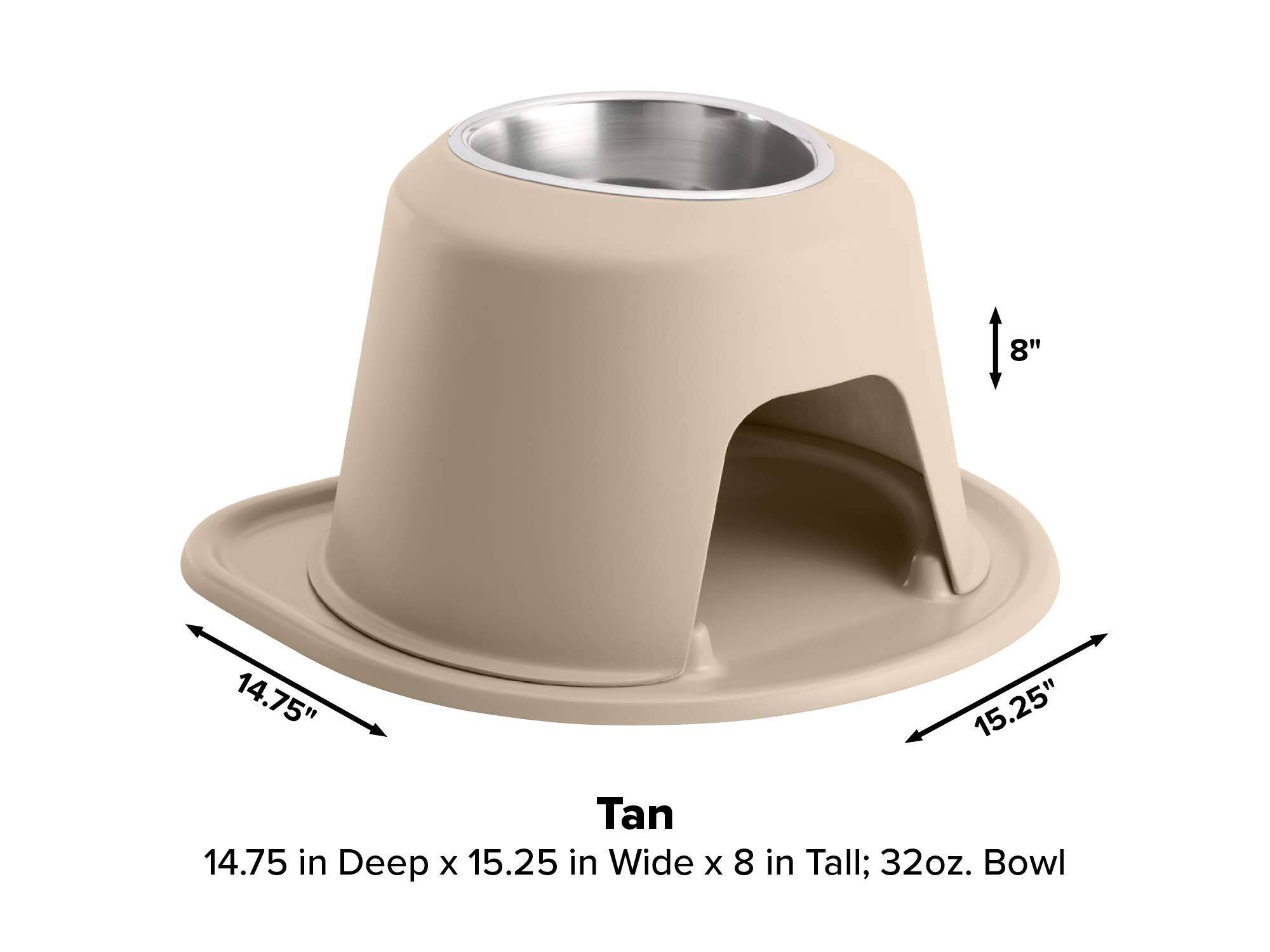 WeatherTech Single High Pet Feeding System | Elevated Pet Bowl 8