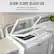 SLOW-CLOSE GLASS LID
The Slow-Close Glass Lid offers a clear view of laundry.
MAYTAG