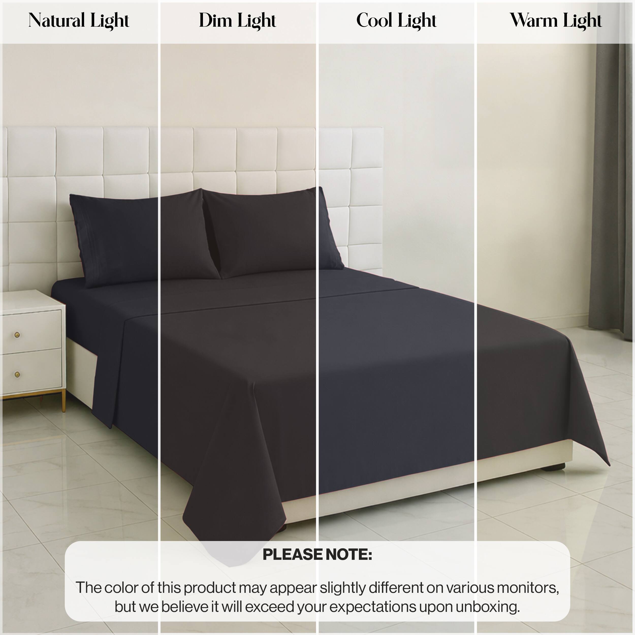 Natural Light  
Dim Light  
Cool Light  
Warm Light  

PLEASE NOTE:  
The color of this product may appear slightly different on various monitors, but we believe it will exceed your expectations upon unboxing.