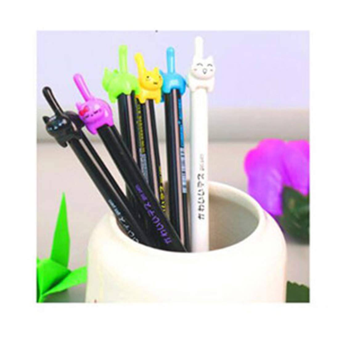 Alt View 8. Paradigms Interiors - Cute Pens Pen Cat Gel Ball Point For School Office Supplies (cat).